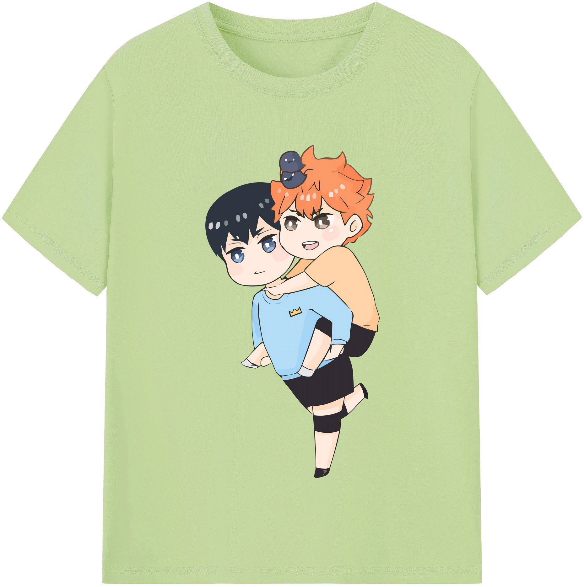 （画像用） ハイキュー!! Haikyu!! 綿100％半袖Tシャツ（フロントプリント）